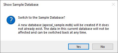 Show Sample Database