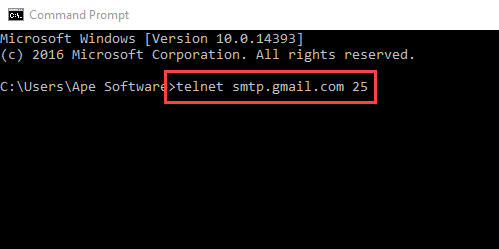 SMTP Server Address and Port