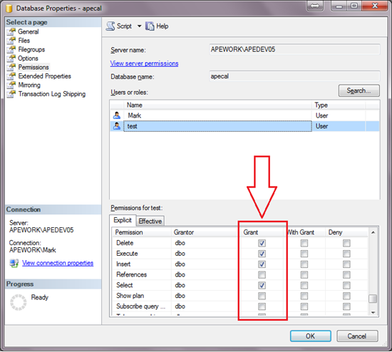 SQL Server Database Roles