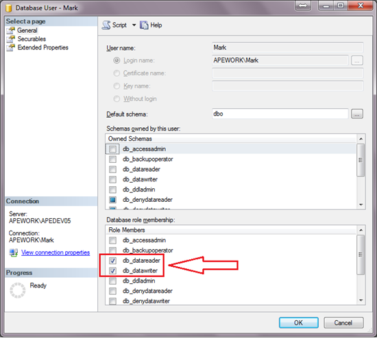 SQL Server Database Roles