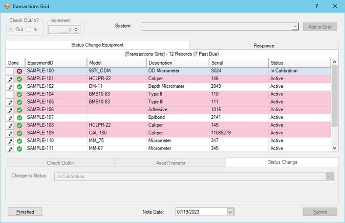 Status Change Multi Transactions Done Confirmed